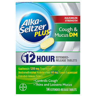 Alka-Seltzer Plus Maximum Strength Cough & Mucus DM 14 Ea Box