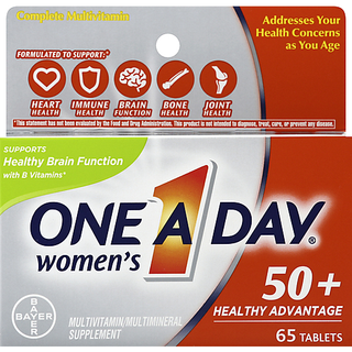 One A Day Women's 50+ Healthy Advantage Tablets 65