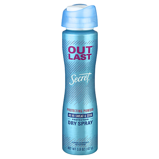 Secret Outlast Dry Spray Protecting Powder Antiperspirant 3.8 Oz