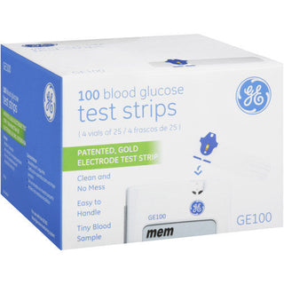 GE 100, Blood Glucose Test Strips