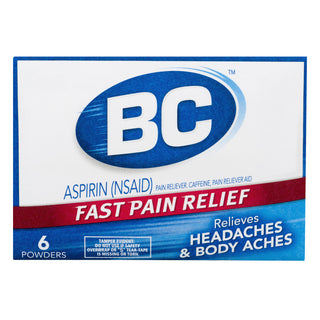 BC Headaches & Body Aches Aspirin Powders
