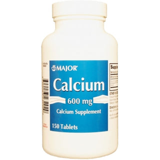 Major® Calcium Carbonate 600 mg – Bone Health Supplement (150 Tablets)