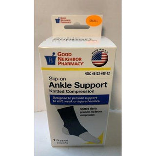 Good Neighbor Pharmacy GNP Ankle Support Elastic Black, Small