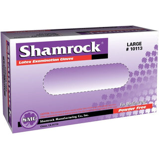 Shamrock Powder Free Latex Gloves, Extra Large
