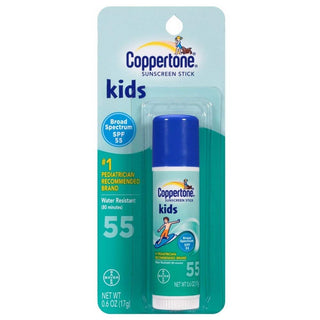 Coppertone Kids Broad Spectrum SPF 55 Sunscreen Stick 0.60 Oz