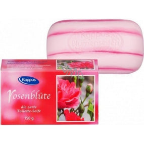 Kappus Růže Luxusní Toaletní Mýdlo S Přírodními Oleji 150 G