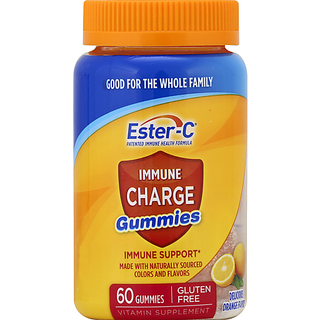 Ester-C Immune Charge, Gummies, Delicious Orange Flavor