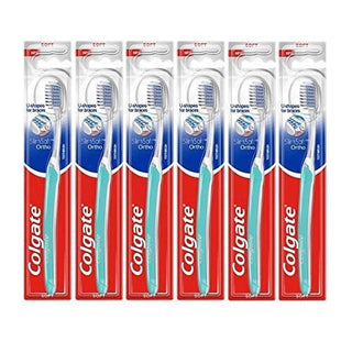 Colgate Total Advanced Toothbrush, Floss-Tip, Black, Soft 92