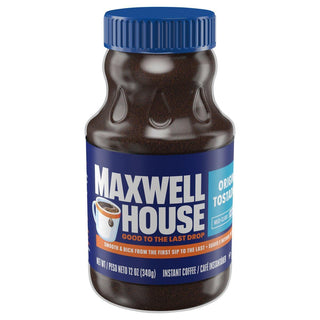 Maxwell House Instant Coffee, Medium, Original Roast 12 Oz