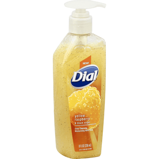 Dial Hand Soap, Deep Cleansing Moisturizing, Yellow Raspberry & Black Sugar