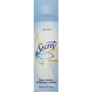 Secret Spring Breeze Antiperspirant/Deodorant 6 Oz. Aerosol Can