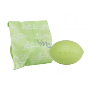 Bronnley (web) Lime And Bergamot Luxury Toilet Soap Three Times Finely Ground 100 G