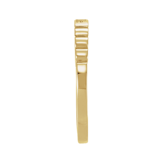 14K Gold Engravable Signet Ring – Personalized Signet Ring