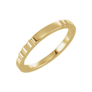 14K Gold Engravable Signet Ring – Personalized Signet Ring