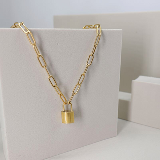 Arnaude Hardy 18k Gold-Plated Stainless Steel Necklace