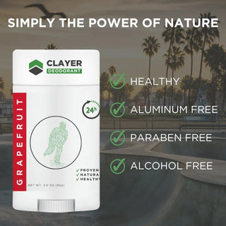 Natural Deodorant - Skateboarders - 3.35 OZ - NEW FORMULA