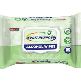 Alcohol wipes multipurpose 50 Ct