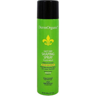 DermOrganic Fast Dry Shaping Spray Plus Hold 10 oz