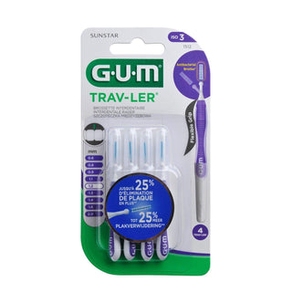 GUM Proxabrush Trav-Ler 1,2mm PURPLE 1512