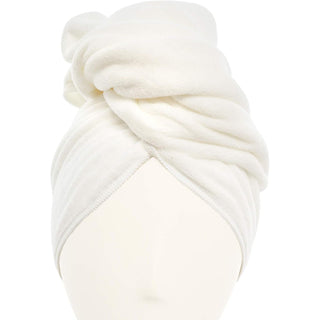 Aquis Microfiber Mimi's Diva Dryer Hair Towel White (19 x 39-Inches)
