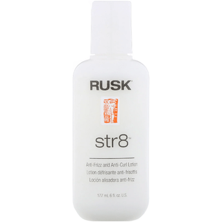 Rusk Str8 Anti-Frizz/Anti-Curl Lotion 6 fl oz