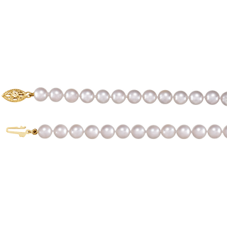 Margaux 14K Gold Akoya Pearl Necklace