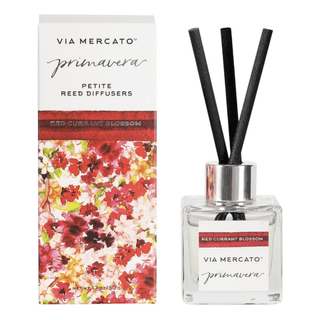 Via Mercato Primavera Petite Reed Diffusers Red Currant Blossom 1.7oz