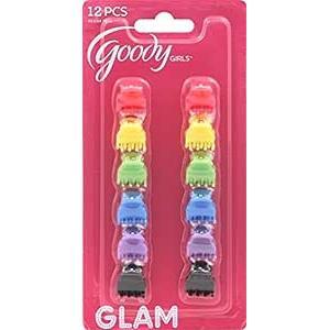 Goody Glam Mini Claw Clips Assorted Colors