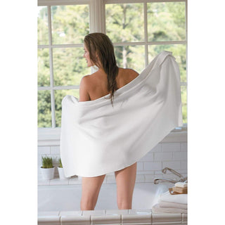 Aquis Waffle Body Towel Ultra Absorbent & Fast Drying Microfiber Towel XL