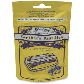 Grether's Pastilles Blueberry Sugar Free Bag (44 Lozenges)