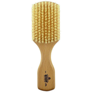 Kent OG4 Men Rectangular Club. 100% Pure White Bristle Hair Brush