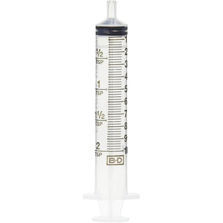 10 mL Amber Oral Dispensing Syringe with Tip Cap, Case/Box of 100