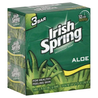 Irish Spring Deodorant Bath Bar, Vitamins, 4.oz  3-pack