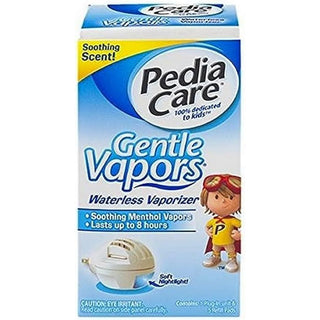Pediacare Gentle Vapors Plug In Unit Waterless Vaporizer with 5 Refills
