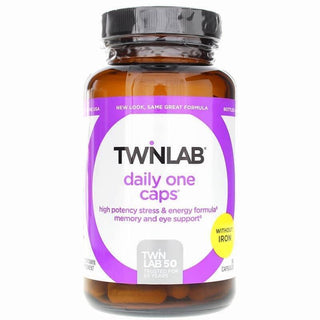 Twinlab Daily One Caps Without Iron Capsules