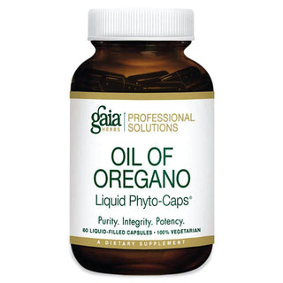 Gaia Herbs Oil Of Oregano, Immune And Intestinal Support, Vegan Liquid Capsules, 60 Count