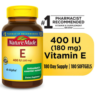 Nature Made Vitamin E, 180 Mg, Softgels