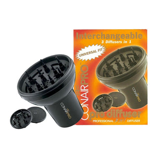 Conair Pro Interchangeable 3 In 1 Diffuser