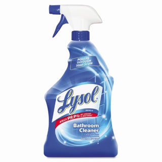 Lysol Disinfectant Power Bathroom Foamer, Liquid, Atlantic Fresh, 32 Oz Spray Bottle