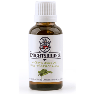 Knightsbridge Aloe Pre-Shave Oil 30ml