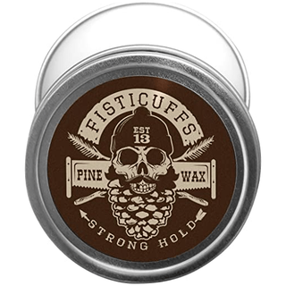 Fisticuffs Mustache Wax Fisticuffs Pine Scent Strong Hold Mustache Wax 1 Oz. Tin