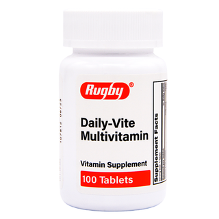 Rugby Daily-Vite Multivitamin - 100 Tablets
