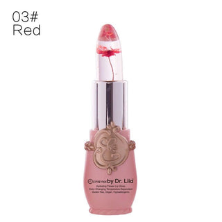 Color-Changing Flower Lip Gloss – Vegan, Gluten-Free, Hydrating Lip Balm