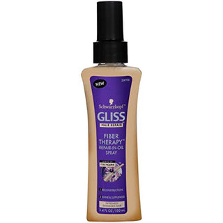 Schwarzkopf Gliss Fiber Therapy Repair Hair Spray 3.40 Oz