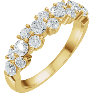 Celestine 14K Gold Diamond Anniversary Band