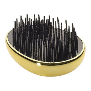 Kent Pebble Gold Shampoo & Scalp Massage Detangler Hair Brush