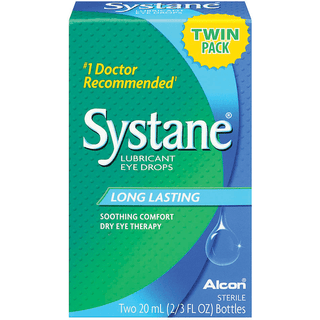 Alcon Systane Lubricant Eye Drops, 2-Count, 2/3 Fl. Oz. Bottle
