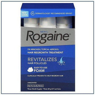 Rogaine Mens Regrowth Supply Minoxidil Hair Treatment