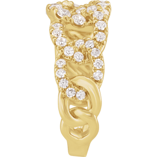 1 CTW Lab Grown Diamond Ring 14K Yellow Gold