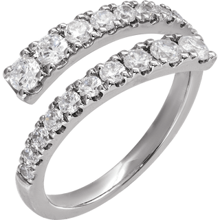 Lumière Diamond Bypass Ring